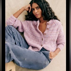 Sezane Othello Cardigan in Multicolor